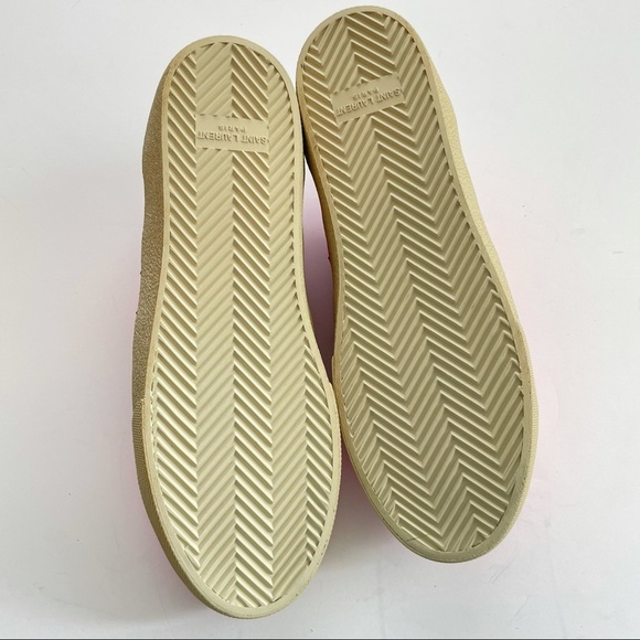 SAINT LAURENT Court Classic Sl06 Pink Star Sneaker - Picture 7 of 12